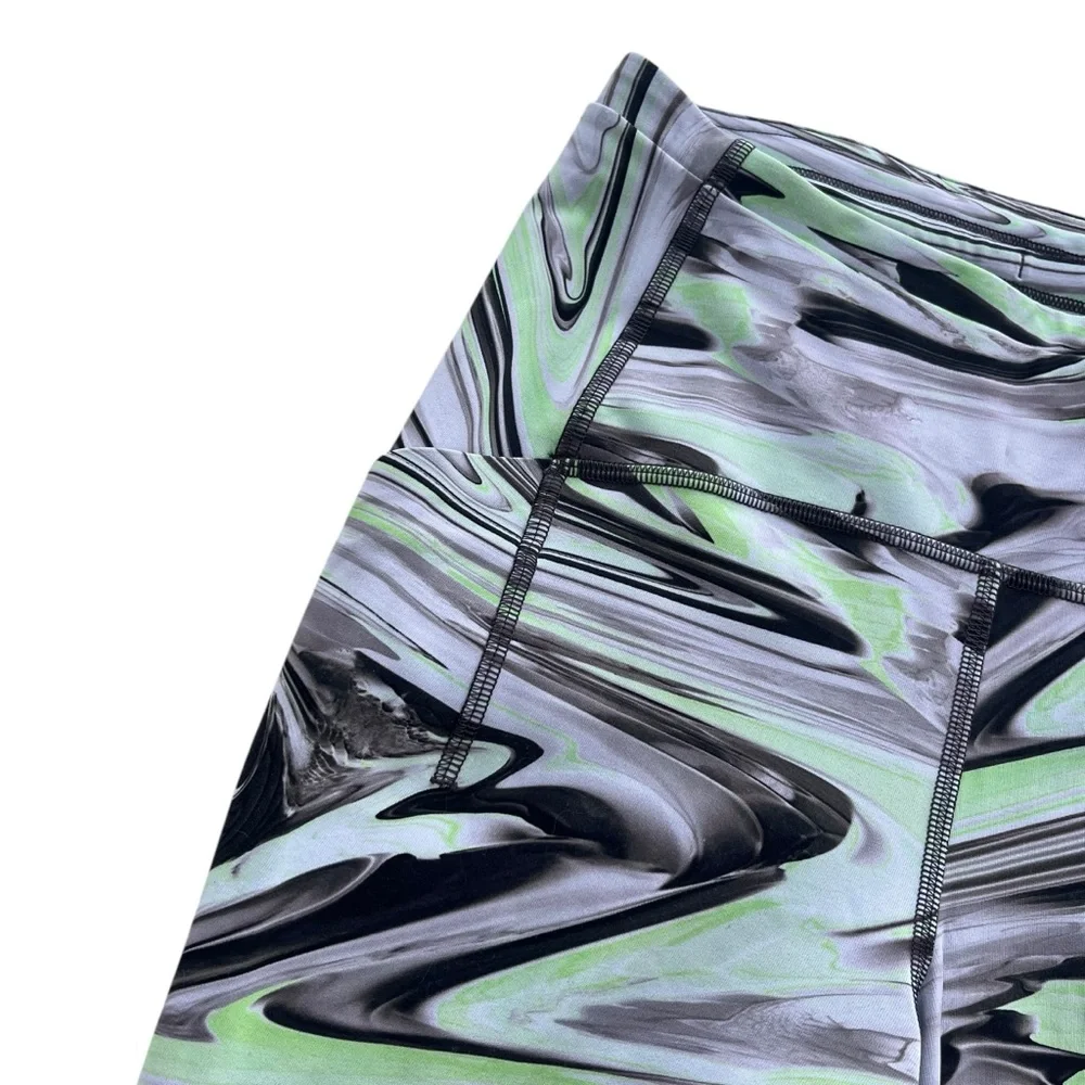 Lululemon Womens 4 Paint Glide Warp Multi Swift Speed High Rise Tight 28
